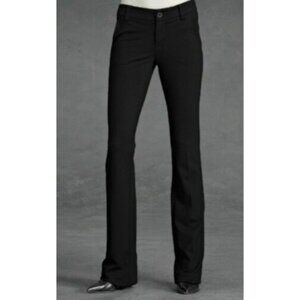 CAbi Black Trouser Dress Stretch Pants Style 141R Size 8